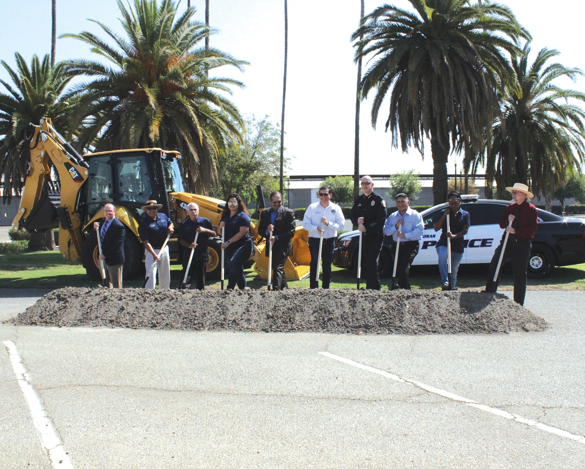 Groundbreaking held for new PD building